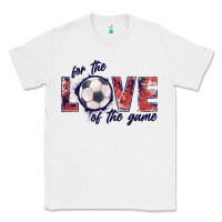 White soccer love of the game Classic Tee - JahusDesignShop