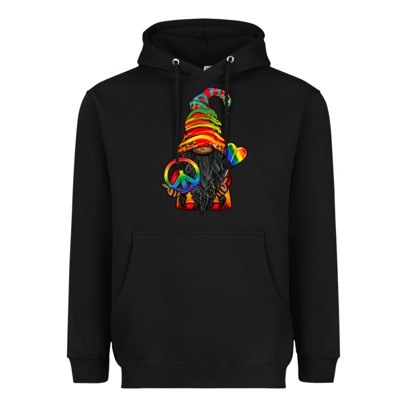 Lgbtq+ Pride Gnome With Candy Heavyweight Hoodie by BundleAndBundleShop | Teevron