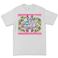 Dove Grey happy easter bunny Premium Tee - BarkalooDesign