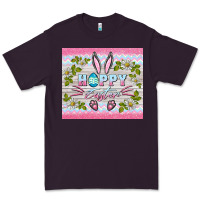 Plum happy easter bunny Premium Tee - BarkalooDesign