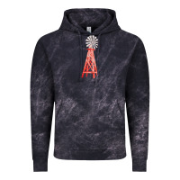 Cloud Black windmill fa element Vintage Hoodie - FaDigitalArtStudio