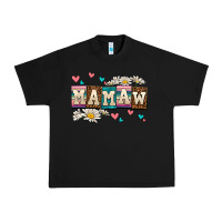 Black daisy mamaw Urban Heavy Tee - AdoDesignShop