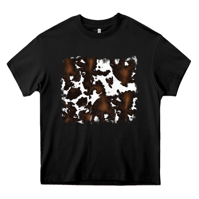 Cowhide Background Heavy Core Tee by RanaPortraitStore | Teevron