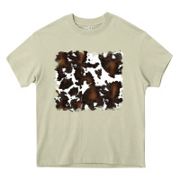 Mossy cowhide background Heavy Core Tee - RanaPortraitStore