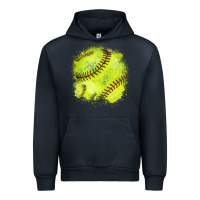 Navy Softball background Urban Hoodie - HowdyJamesFarm