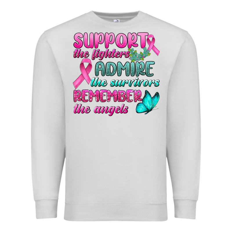 Support The Lighters Admire The Survivors Remember The Angels Premium Sweatshirt by BundleAndBundleShop | Teevron