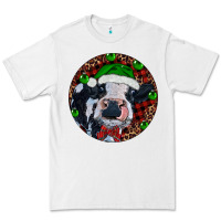 White Baby Cow Christmas Premium Tee - RanaPortraitStore