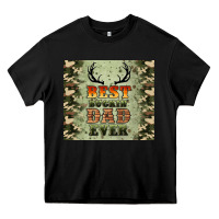 Black best buckin' dad ever Heavy Core Tee - Artiststas