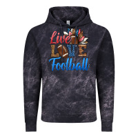 Cloud Black live love american football Vintage Hoodie - HRA Design Shop