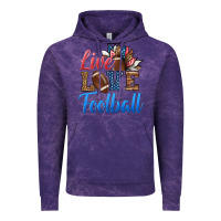 Cloud Purple live love american football Vintage Hoodie - HRA Design Shop