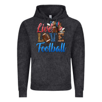 Vintage Black live love american football Vintage Hoodie - HRA Design Shop