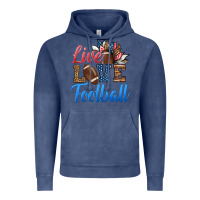 Vintage Denim live love american football Vintage Hoodie - HRA Design Shop
