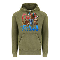 Vintage Olive live love american football Vintage Hoodie - HRA Design Shop