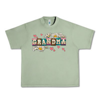 Oil Green daisy grandma Urban Heavy Tee - AdoDesignShop