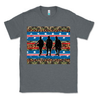 Charcoal Heather armed forces day soldier Classic Tee - Artiststas