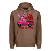 Chestnut valentine's day loads of love turck with balloons Premium Hoodie - RanaPortraitStore