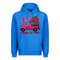True Royal valentine's day loads of love turck with balloons Premium Hoodie - RanaPortraitStore