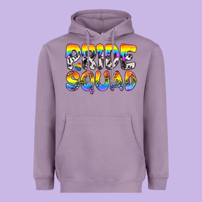 Western Lgbtq+ Pride Squad Heavyweight Hoodie Designed By Bundleandbundleshop