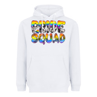 White Western LGBTQ+ Pride Squad Heavyweight Hoodie - BundleAndBundleShop