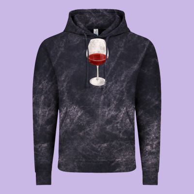 Wine Glass Fa Element Vintage Hoodie Designed By Fadigitalartstudio