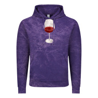 Cloud Purple wine glass fa element Vintage Hoodie - FaDigitalArtStudio