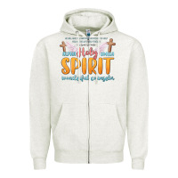 Holy Spirit Wonderful Counselor Zipper Hoodie | Teevron