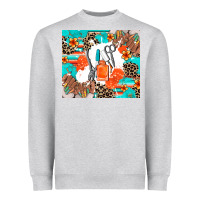Heather Grey nail artist Heavyweight Sweatshirt - AdoDesignShop