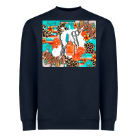 Navy nail artist Heavyweight Sweatshirt - AdoDesignShop