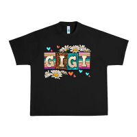 Black daisy gıgı Urban Heavy Tee - AdoDesignShop