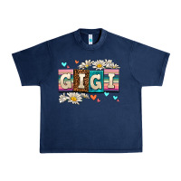 Navy daisy gıgı Urban Heavy Tee - AdoDesignShop