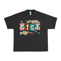 Pigment Black daisy gıgı Urban Heavy Tee - AdoDesignShop