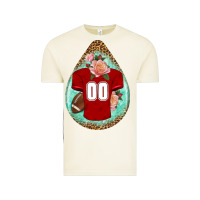 Vintage Arctic american football and western roses teardrop Vintage Tee - BundleAndBundleShop