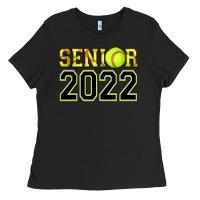 Black senior softball Ladies Tee - AdoDesignShop