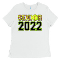 White senior softball Ladies Tee - AdoDesignShop