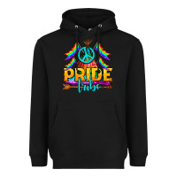 Black LGBTQ+ Pride Tribe Heavyweight Hoodie - BundleAndBundleShop