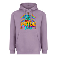 Lavender LGBTQ+ Pride Tribe Heavyweight Hoodie - BundleAndBundleShop