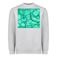Heather Grey green glitter Heavyweight Sweatshirt - JahusDesignShop