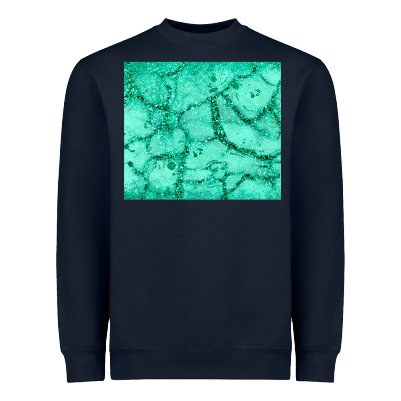Green Glitter Heavyweight Sweatshirt by JahusDesignShop | Teevron
