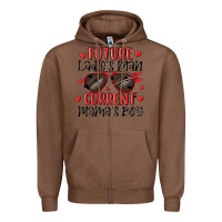 Chestnut future ladies man current mamas boy Zipper Hoodie - MaliasSmallBusiness
