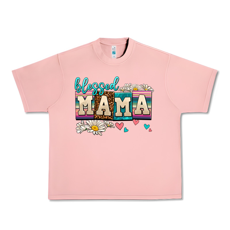 Daisy Blessed Mama Urban Heavy Tee by AdoDesignShop | Teevron