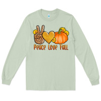 Matcha peace love fall Long Sleeve Tee - AdoDesignShop