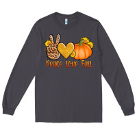Smoke peace love fall Long Sleeve Tee - AdoDesignShop