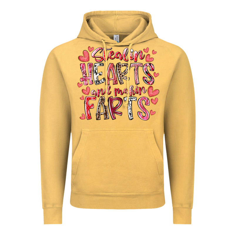 Stealin Hearts And Makin Farts Vintage Hoodie by RacoonDesign | Teevron