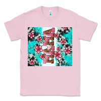 Bubblegum Pink floral mama Classic Tee - AdoDesignShop