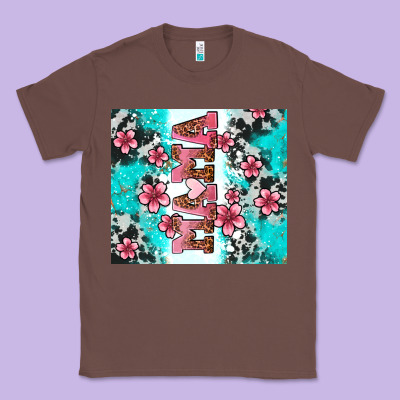 Floral Mama Classic Tee Designed By Adodesignshop