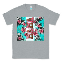 Heather Grey floral mama Classic Tee - AdoDesignShop