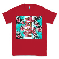 Red floral mama Classic Tee - AdoDesignShop