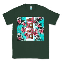 Sports Green floral mama Classic Tee - AdoDesignShop