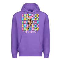 Purple last day of school Premium Hoodie - JahusDesignShop