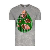 Cloud Rock american football and western roses teardrop Vintage Tee - BundleAndBundleShop